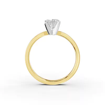 Linda Comfort-Fit Engagement Ring (2mm)