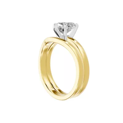 Linda Comfort-Fit Engagement Ring (2mm)