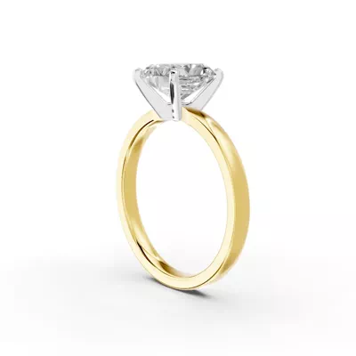 Linda Comfort-Fit Engagement Ring (2mm)
