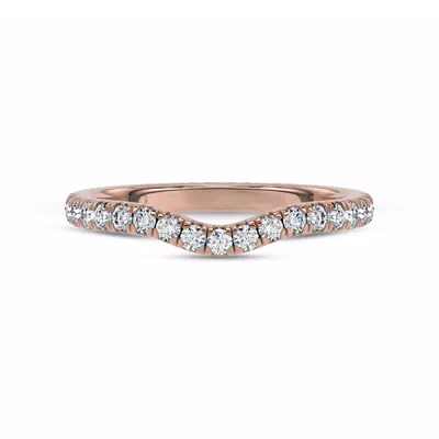 Octave Contoured Pavé Band by Christian Siriano