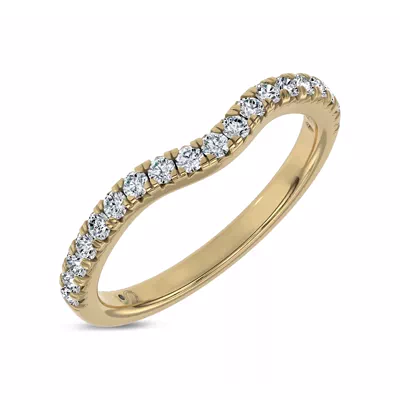 Octave Contoured Pavé Lab Band by Christian Siriano