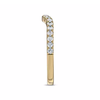 Octave Contoured Pavé Lab Band by Christian Siriano