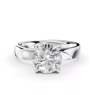 Linda Comfort-Fit Engagement Ring (3mm)