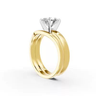 Linda Comfort-Fit Engagement Ring (3mm)
