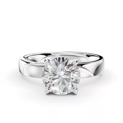Linda Comfort-Fit Engagement Ring (3mm)