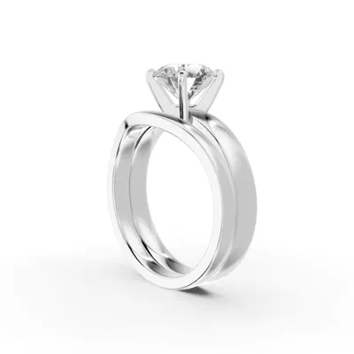 Linda Comfort-Fit Engagement Ring (3mm)