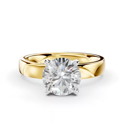 Linda Comfort-Fit Engagement Ring (3mm)