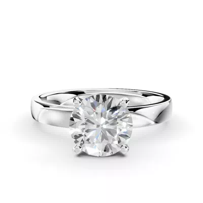 Linda Comfort-Fit Engagement Ring (2.5mm)