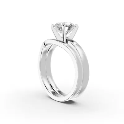Linda Comfort-Fit Engagement Ring (2.5mm)