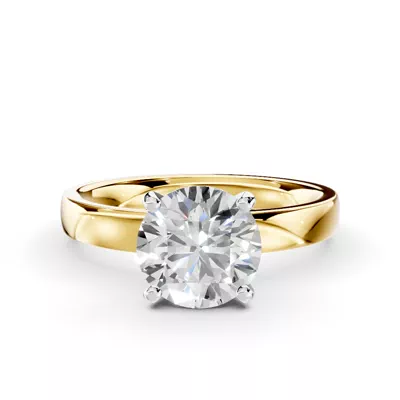 Linda Comfort-Fit Engagement Ring (2.5mm)