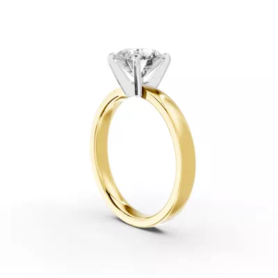 Linda Comfort-Fit Engagement Ring (2.5mm)