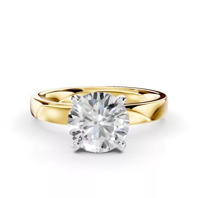 Linda Comfort-Fit Engagement Ring (2.5mm)