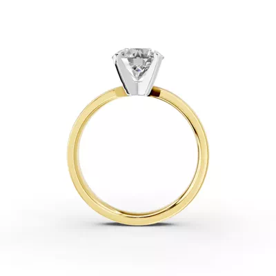Linda Comfort-Fit Engagement Ring (2.5mm)
