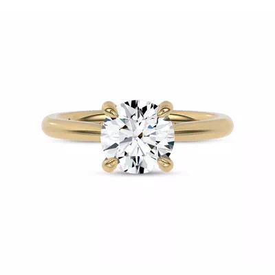 Fiora Pink Ceramic Engagement Ring by Christian Siriano