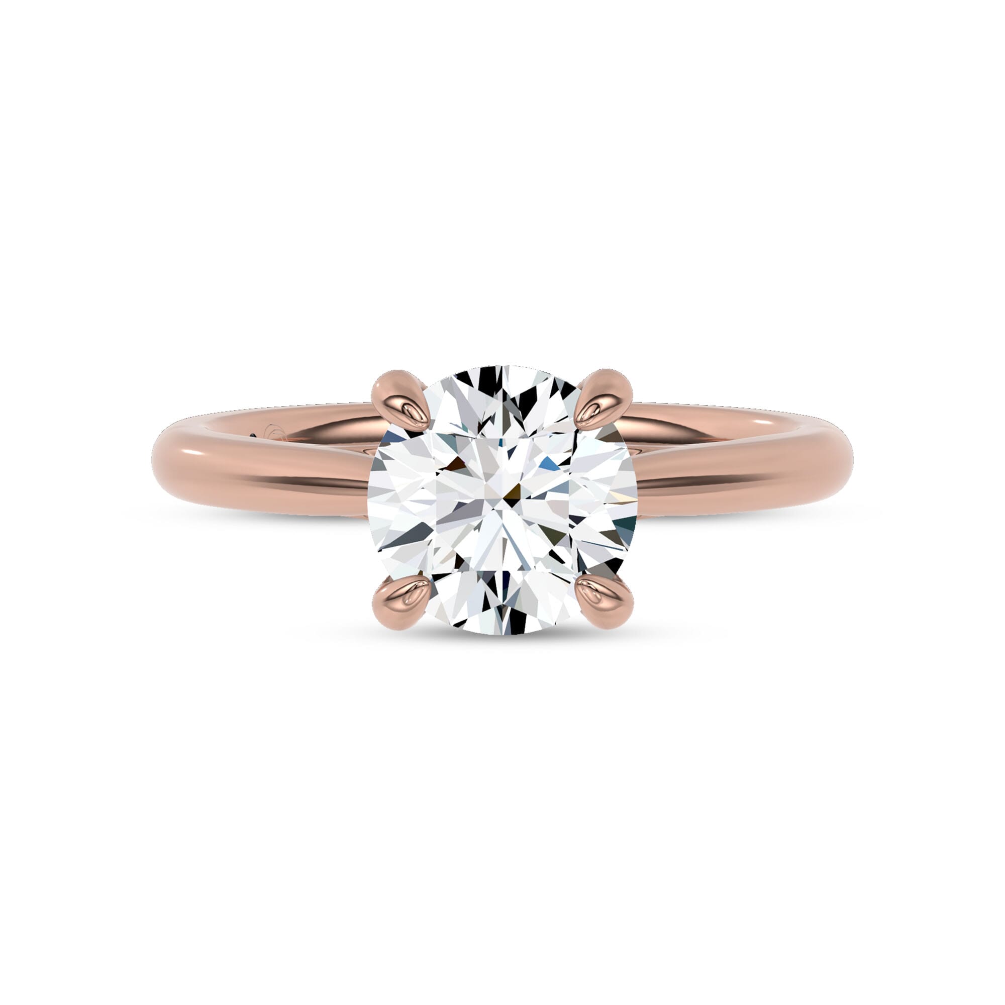 Fiora Pink Ceramic Engagement Ring by Christian Siriano