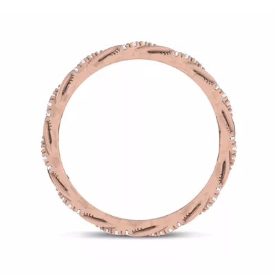 Woven Love Pavé Ininity Band by Christian Siriano