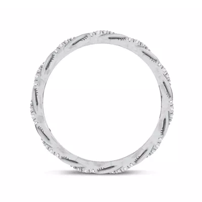 Woven Love Pavé Lab Ininity Band by Christian Siriano