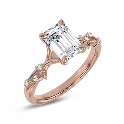 Vionne Vine Engagement Ring