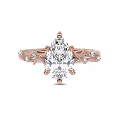 Vionne Vine Engagement Ring