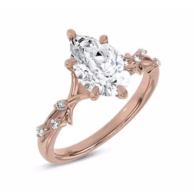 Vionne Vine Engagement Ring