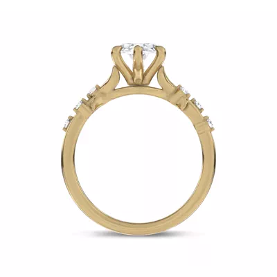 Vionne Vine Engagement Ring