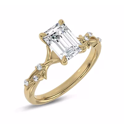 Vionne Vine Engagement Ring
