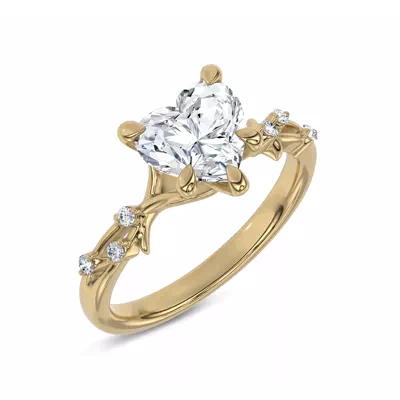 Vionne Vine Engagement Ring