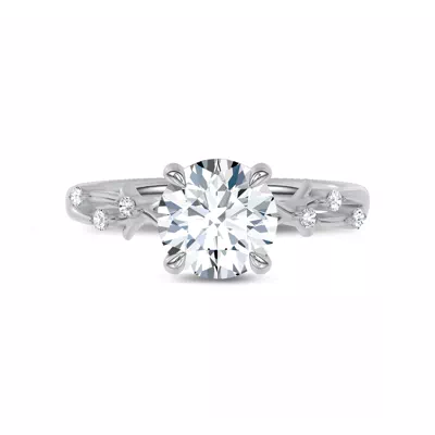 Vionne Vine Engagement Ring