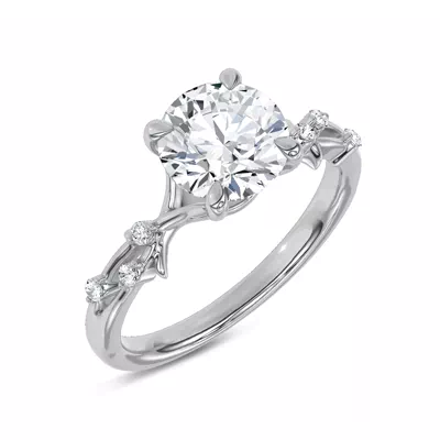 Vionne Vine Engagement Ring