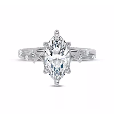 Vionne Vine Engagement Ring