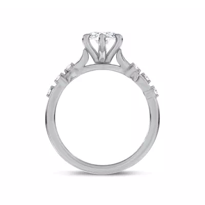 Vionne Vine Engagement Ring