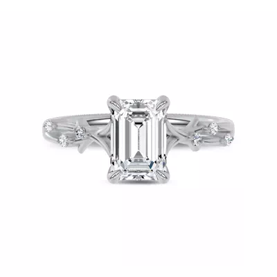 Vionne Vine Engagement Ring