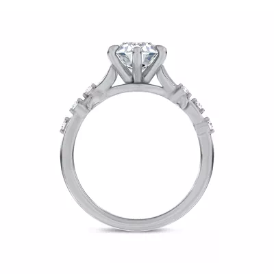 Vionne Vine Engagement Ring