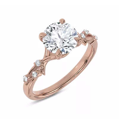 Vionne Vine Engagement Ring
