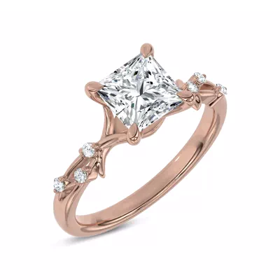 Vionne Vine Engagement Ring