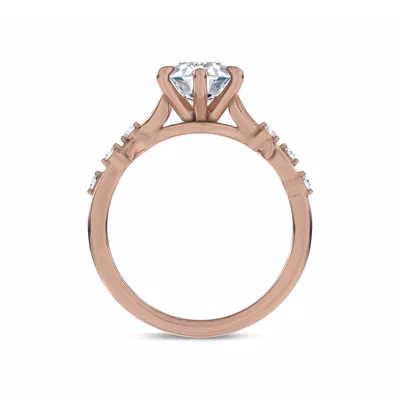 Vionne Vine Engagement Ring
