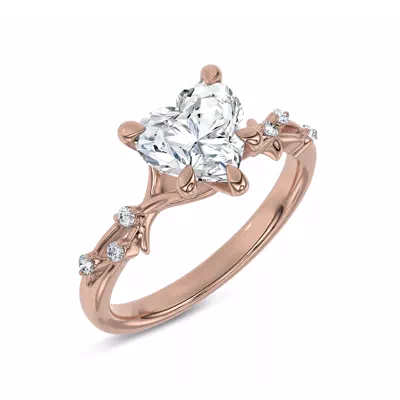 Vionne Vine Engagement Ring