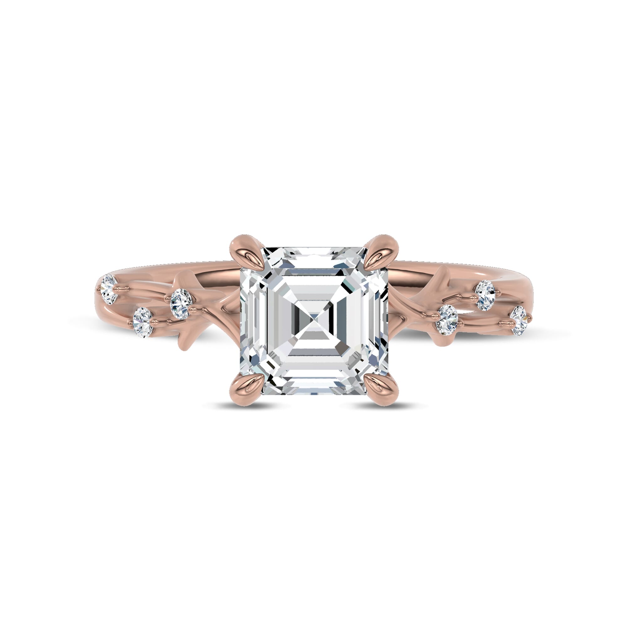 Vionne Vine Engagement Ring