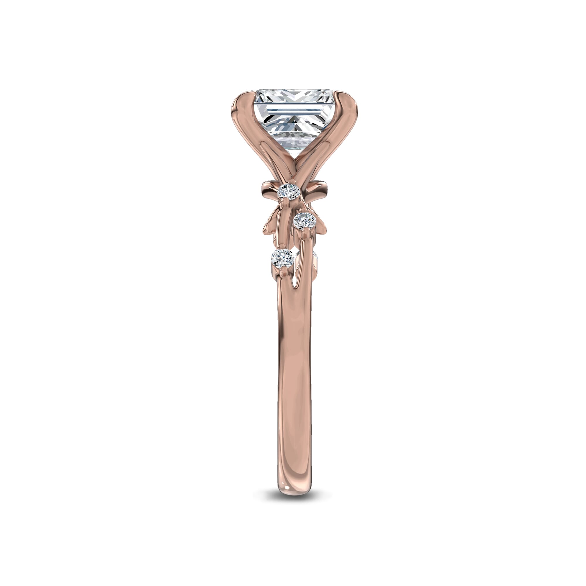 Vionne Vine Engagement Ring