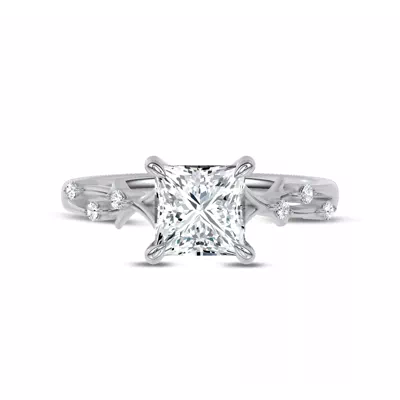 Vionne Vine Engagement Ring
