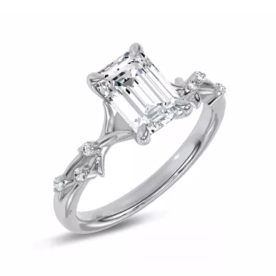 Vionne Vine Engagement Ring