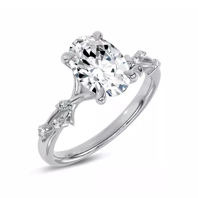 Vionne Vine Engagement Ring