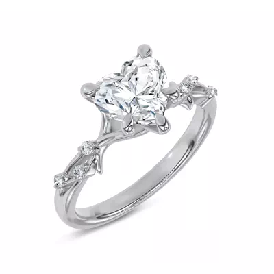Vionne Vine Engagement Ring