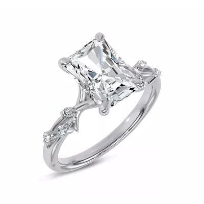 Vionne Vine Engagement Ring