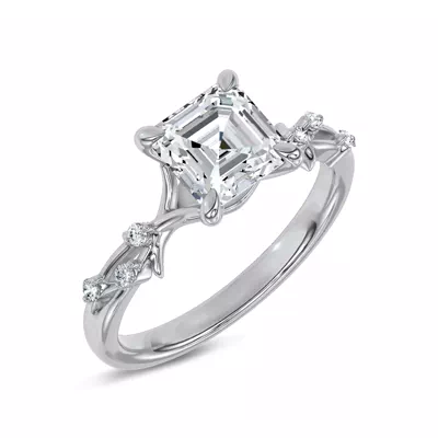 Vionne Vine Engagement Ring