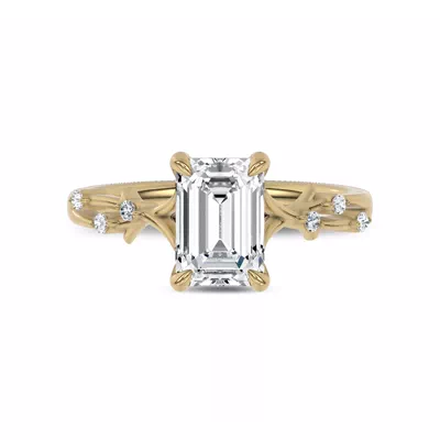 Vionne Vine Engagement Ring