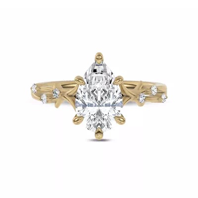 Vionne Vine Engagement Ring