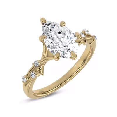 Vionne Vine Engagement Ring
