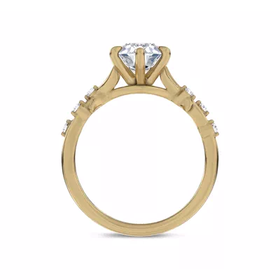 Vionne Vine Engagement Ring