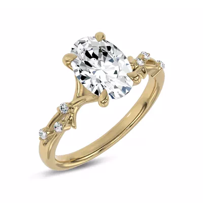 Vionne Vine Engagement Ring